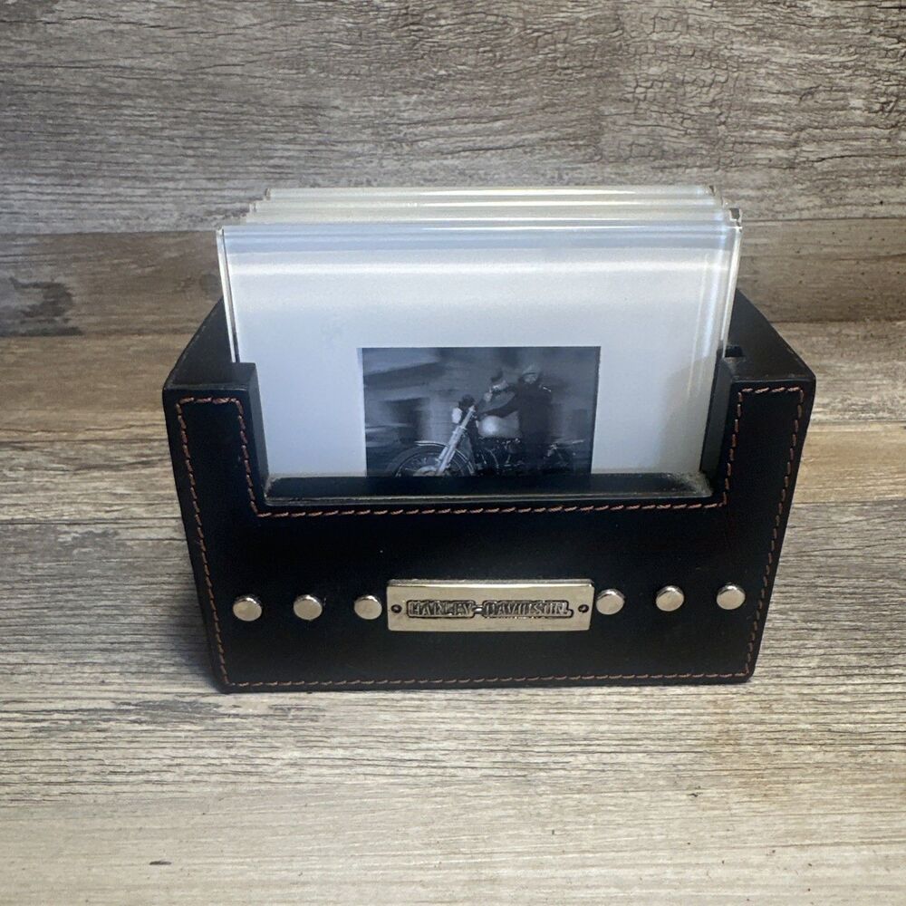 Harley-Davidson Motorcycles  Photo 4 coaster set